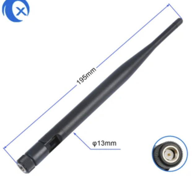 Omnidirectional External 868MHz 915MHz Antenna with Swivel SMA Male Connector